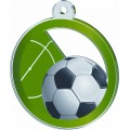 Medaille aus Acrylglas - Fußball Embleme