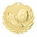  Medaille Fußball 50mm in Gold, Silber u. Bronce